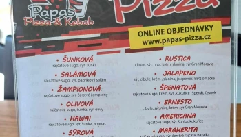 Papas Pizza & Kebab Roudnice - Jungmannova 1069