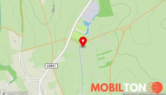 mapa AGRO Zlechov, a.s. Ústředí společnosti v Tupesy
