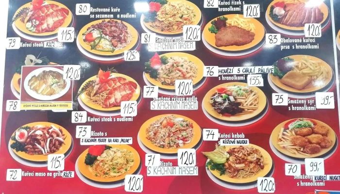 Asia Bistro -  Nudle - Miřetice U Klášterce Nad Ohří