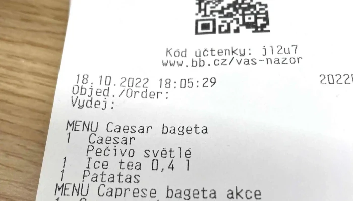 Bageterie Boulevard Jihlava -  Recenze - Hradební 1