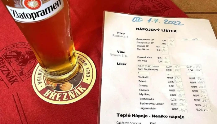 Bar Monaco -  Menu - Pražská 257
