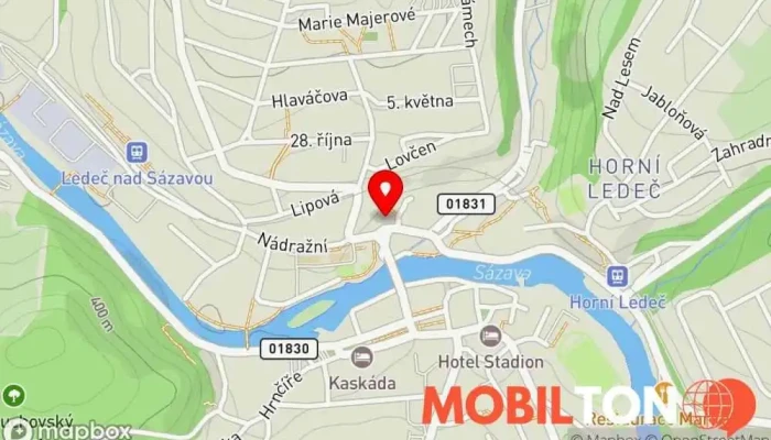 mapa Bar u Krokodýla Bar se šipkami v nám. Svobody 108