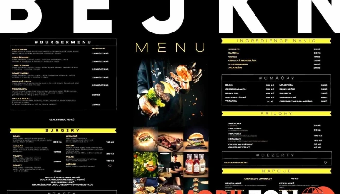 Bejkn Bistro -  Menu - Staré Město