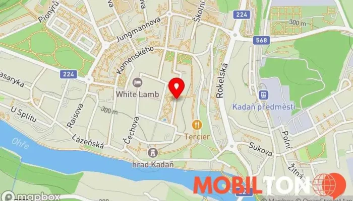mapa Bistro a hospůdka u Katovky Bistro, Hospoda v Mírové nám. 78
