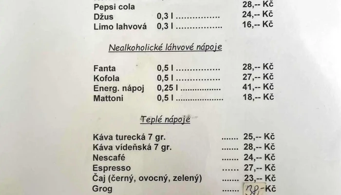 Bistro Lokalka Menu - Nádražní 219