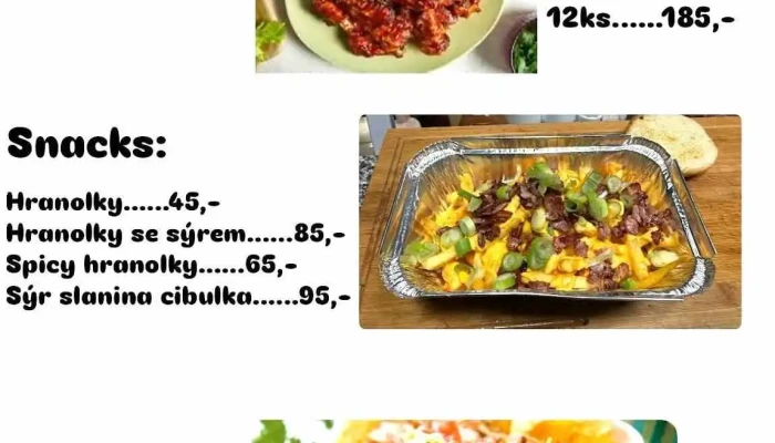 Bistro Pedro -  Menu - Teplické Předměstí