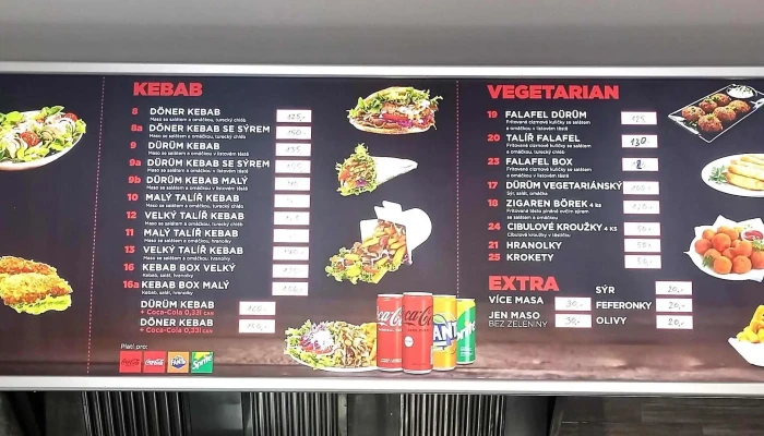 Bonema Kebab3 Turecka Restaurace - Kolínská 187