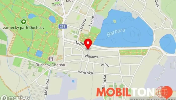 mapa Boodka burgers Hamburgerová restaurace v nám. Jiřího z Poděbrad