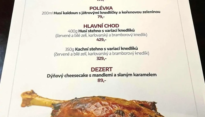 Buena Vista -    Restaurant Menu - Tř. Legionářů 1460/24