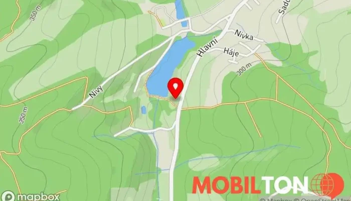 mapa ,,Bufet u rybníka