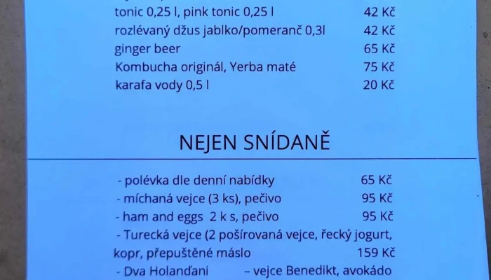 Caffe Del Borgo Menu - Vestec-jesenice U Prahy