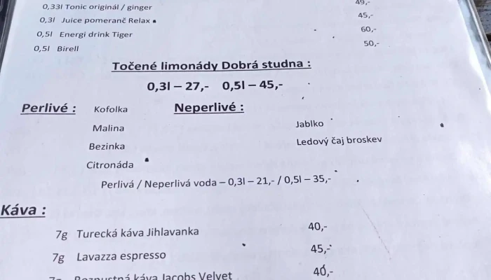 Charovna Menu - Klamoš-chlumec Nad Cidlinou