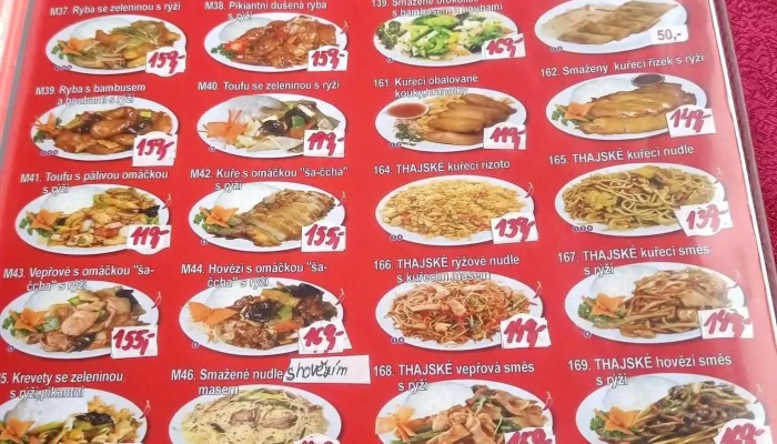 Cinska Restaurace Luna Most Menu - Čsl. Armády 1831