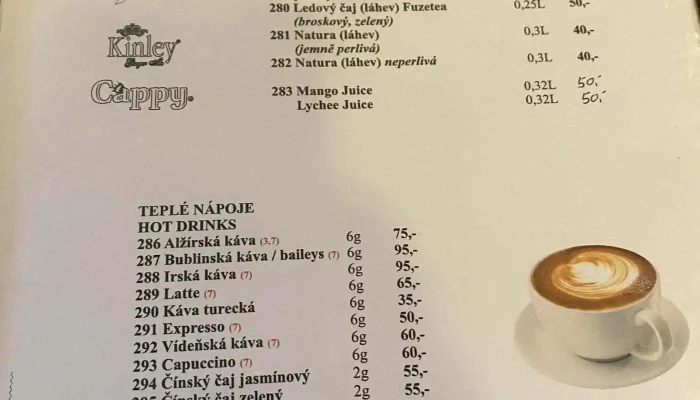 Cinska Restaurace Xi Hu Menu - Dukelská 2187