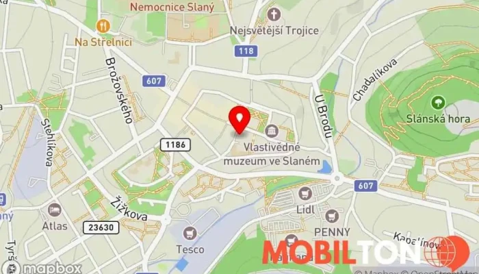 mapa Čínská restaurace Zlatá slunce Čínská restaurace v Masarykovo nám. 1/7