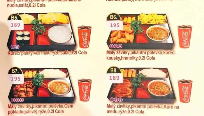 Cinska Restaurace Zlata Slunce Menu - Masarykovo Nám. 1/7