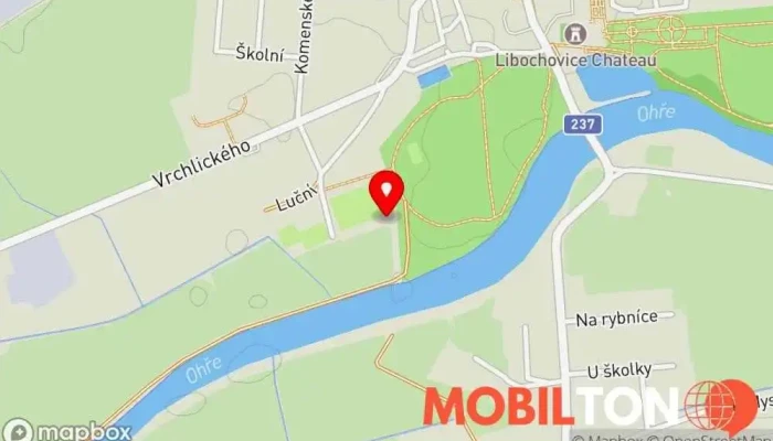 mapa Club Jáma Restaurace v Máchova 830