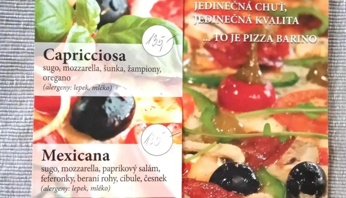 Coffeeteria -  Menu - Mikulášovice