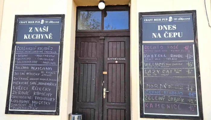 Craft Beer Pub -    U Skvoru Menu - Václavská 64