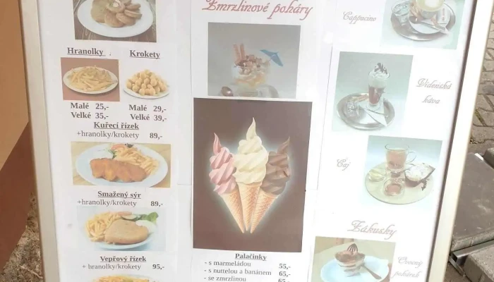 Cukrarna A Kavarna La Mija Menu - Plzeňská