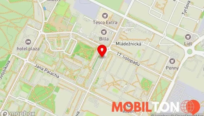 mapa DEJ SI PAUZU Restaurace, Rychlé občerstvení v Mladá Boleslav-Kosmonosy