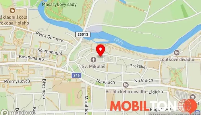 mapa Déjà vu café & bar Bar, Kavárna, Restaurace v Mírové nám. 49