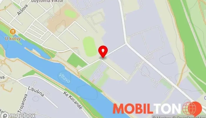 mapa Deko Bistro Bistro, Kavárna v U Dýhárny