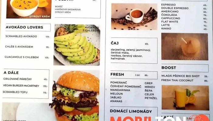 Dhaba Beas -  Menu - Průhonice-říčany U Prahy