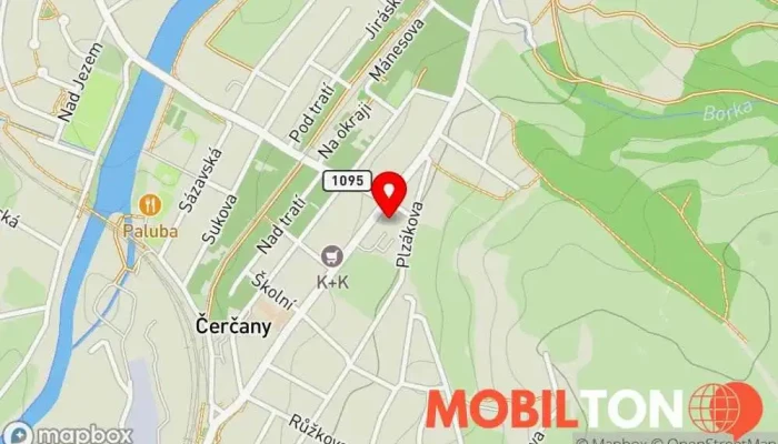 mapa DOBRObistro Kavárna v Sokolská 584