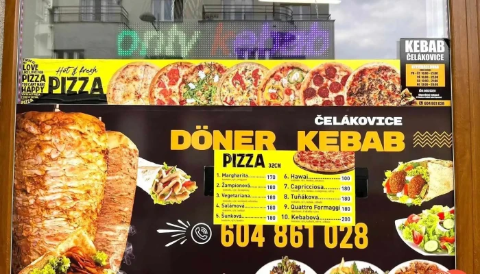 Doner Kebab Celakovice Menu - Masarykova 14
