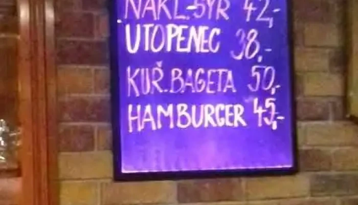 Drevenka U Dvoraku Menu - Studánecká 64/2