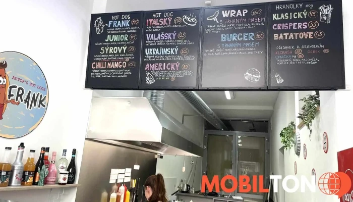 Frank -  Menu - Svárov 1039