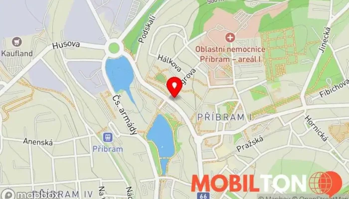 mapa Habibi Kebab a pizza Příbram Restaurace nabízející döner kebab v Příbram I