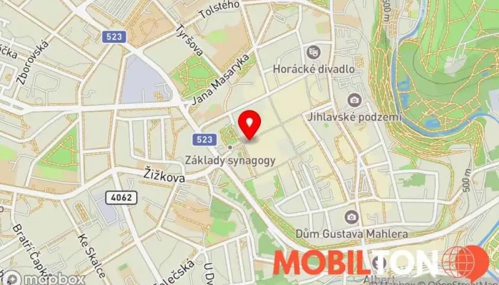 mapa Hai Bánh Mì Restaurace v Benešova 1/23