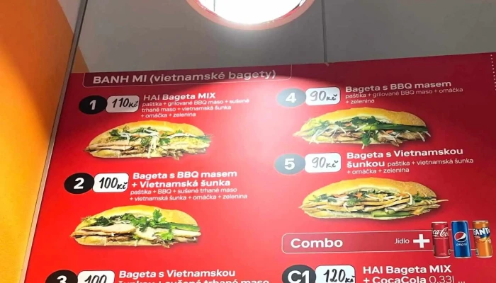 Hai Banh Mi Restaurace - Benešova 1/23