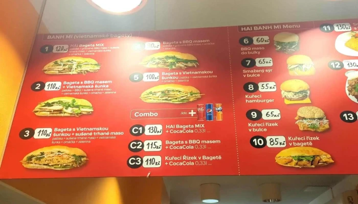 Hai Banh Mi Slevy - Benešova 1/23