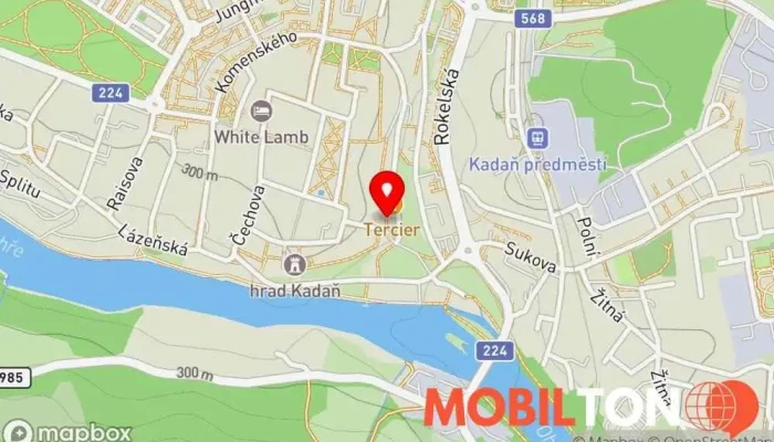 mapa HiDu - Sondoong Restaurace v Žatecká 566