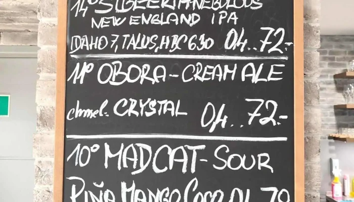 Hops Lokalka Menu - Nádražní 36/1