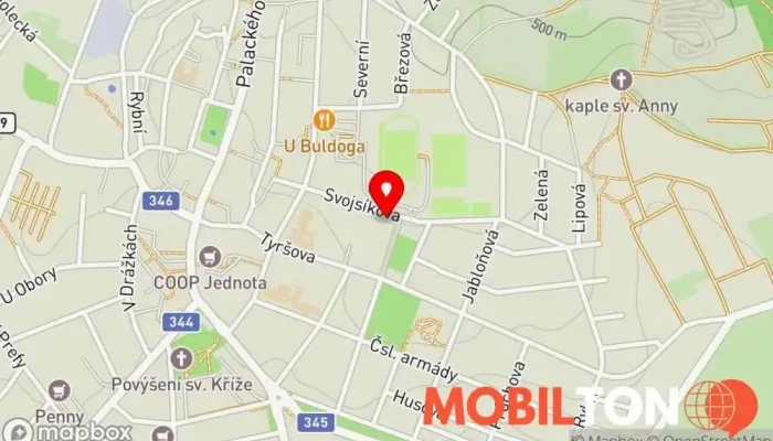mapa Hospoda Na Zimaku Restaurace v 