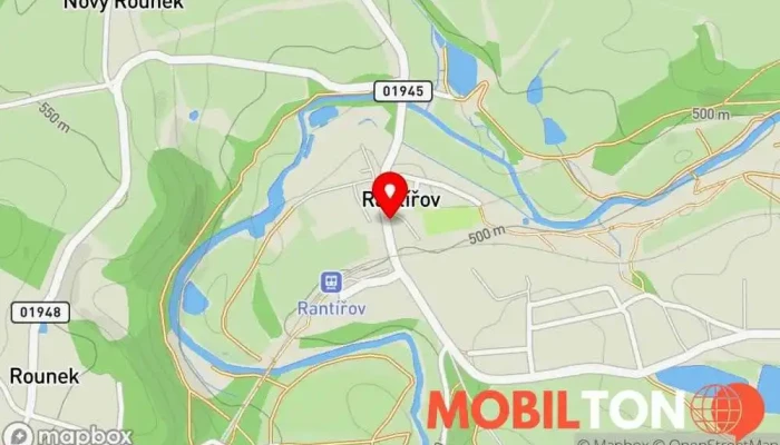mapa Hospoda u Tomáše Restaurace, Bar v Rantířov