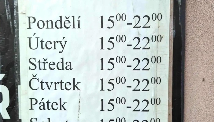 Hospoda V Jirine Menu - Žižkova 415
