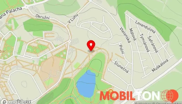 mapa Hospůdka Dřevák Restaurace v areál Benedikt 1, Most
