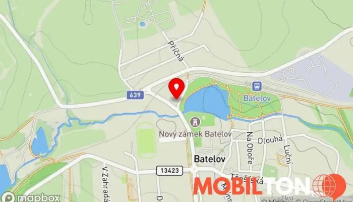 mapa Hostinec na Mýtě Hospoda v Na Mýtě 155/5