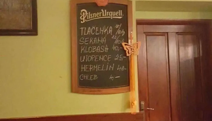 Hostinec U Drobilku Menu - Rabštejnská Lhota