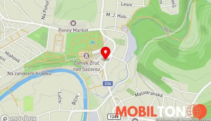 mapa Ing. Vladimír Klatovský - Penzion Pod Zámkem Ubytování pod střechou, Internetová kavárna v 1. máje 97