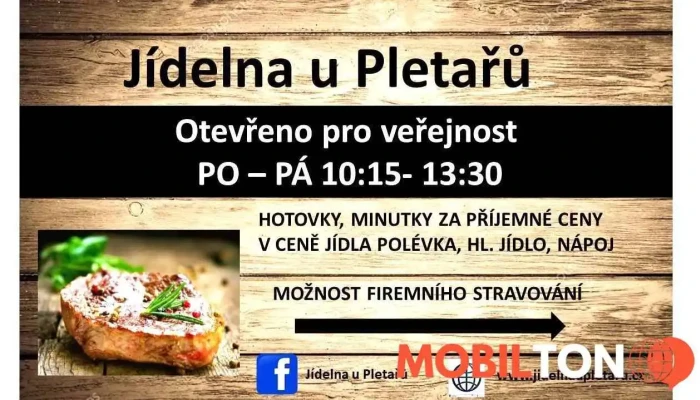 Jidelna U Pletaru Menu - Havířská 144