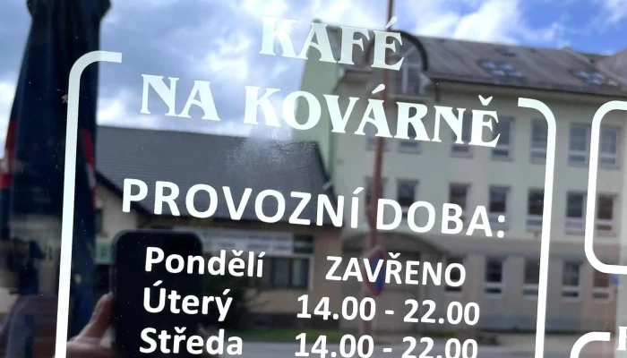 Kafe Na Kovarne Katalog - Hornoměstská 391/44