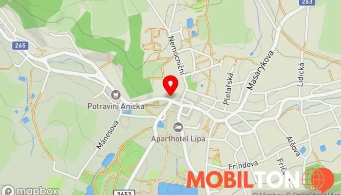 mapa Kavárna Atelier Kavárna / Čajovna v 2, Kyjovská 8