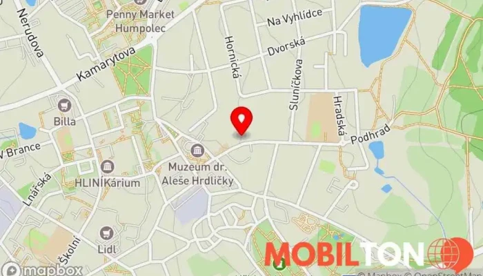 mapa Kavárna Čistá Duše Kavárna v Hradská 280