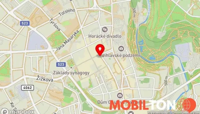 mapa Kavárna Muzeum Kavárna v 55, Masarykovo Nám. 1224